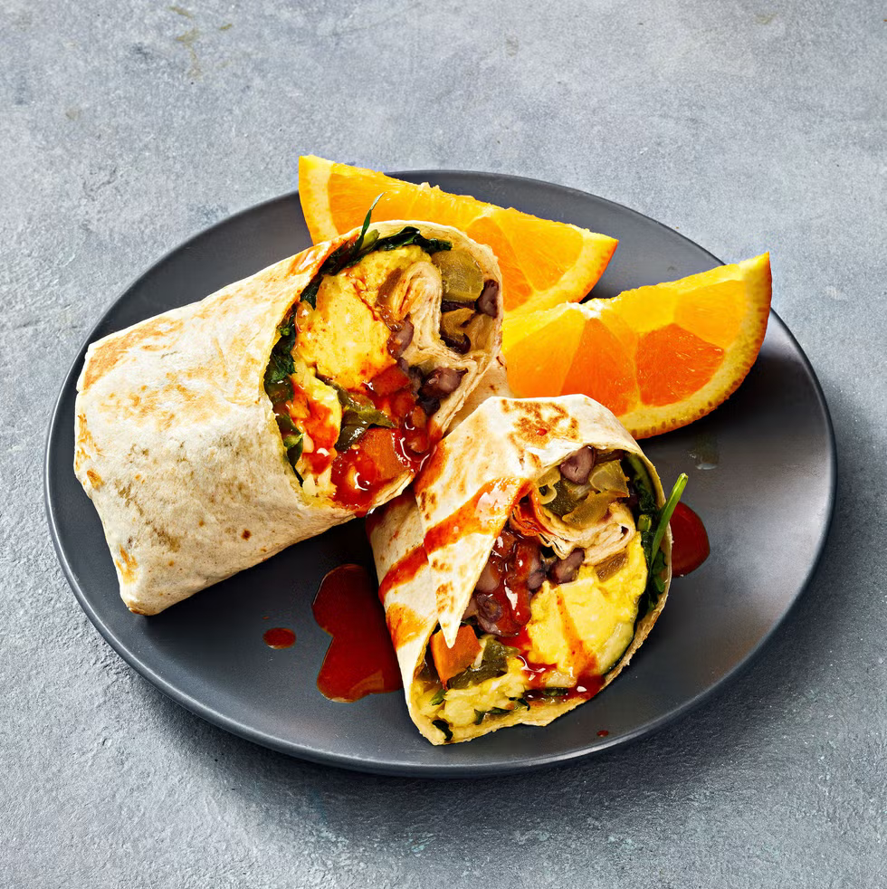 Sweet Potato Breakfast Burritos
